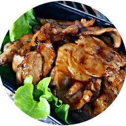หมูย่างซอส