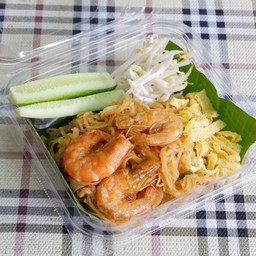 ก๋วยเตี๋ยวหมูเลียงเมืองจันทบูร เส้นจันท์ผัดปู