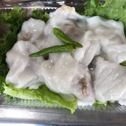 ปากหม้อใส้ถั่วผักกาด