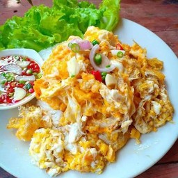 หมูสับไข่ขยี้