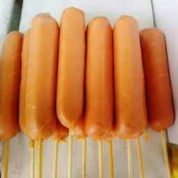 ไส้กรอกจัมโบ้หนังกรอบ