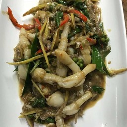 หอยหลอดผัดฉ่า