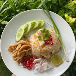 ข้าวผัดกากหมู