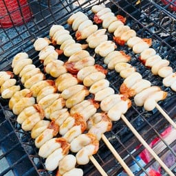 ยำไข่หมึกกระดองใส่น้ำปลาร้าแซบๆ นัวๆ