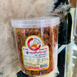 หมูเส้นปรุงรส ตราบูรพาฟาร์ม ขนาด 400 กรัม