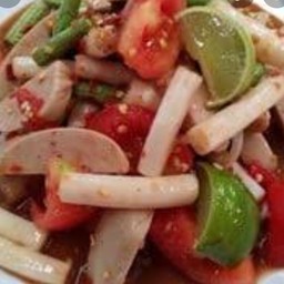 ตำไหลบัวหมูยอ