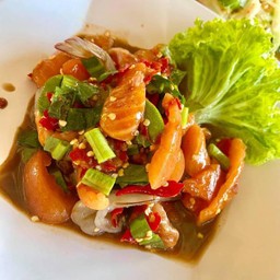 เกาเหลาแซลม่อน+กุ้งl