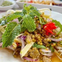 ยำไข่แมงดา