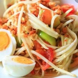 ตำไทยไข่เค็ม