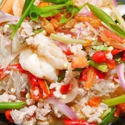 ยำวุ้นเส้นทะเล