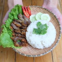 ข้าวหมูทอด BKK