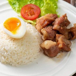 ข้าวหมูต้มโค้ก