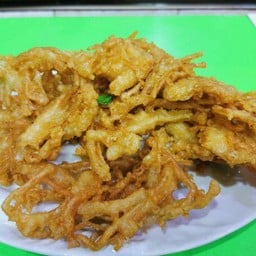 เห็ดเข็มทองชุบแป้งกรอบ