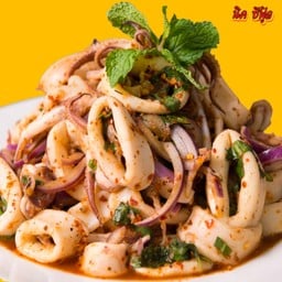 ลาบปลาหมึก