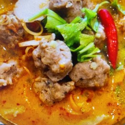 ต้มยำหมูสับ
