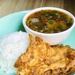 ชุดข้าว+ซุปเนื้อ+ไข่เจียว รสเด็ด