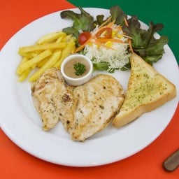 สเต็กอกไก่ย่าง