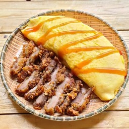 ข้าวห่อไข่หมูทอด BKK