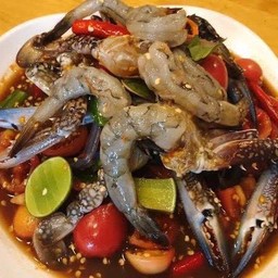 เหลาปูม้า+กุ้ง