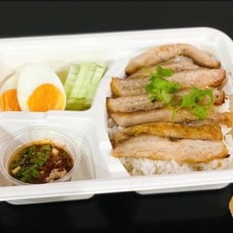 ข้าวคอหมูย่าง