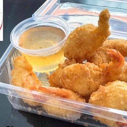 กุ้งชุปแป้งทอด