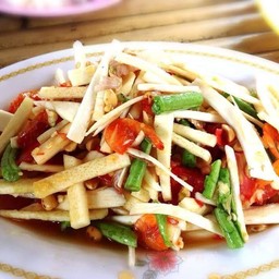 ตำยอดมะพร้าว