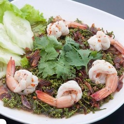 สะเดากุ้งสด