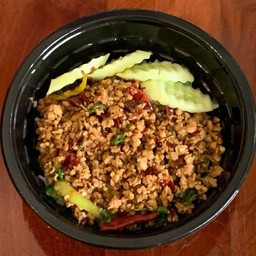 ข้าวกะเพราหมูสับ