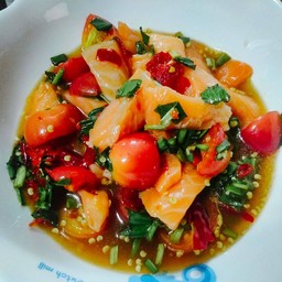 แซลมอนดอง กุ้งดอง By ครัวปูไข่สวย