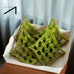 Pandan Waffle - วาฟเฟิลใบเตย