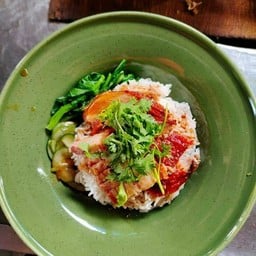 ข้าวหมูแดงสยาม  ลำปาง