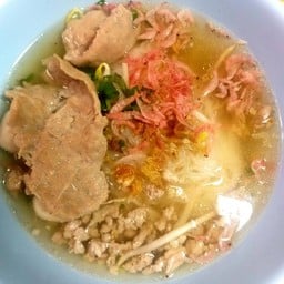 หมี่ขาวน้ำใสหมูเด้ง