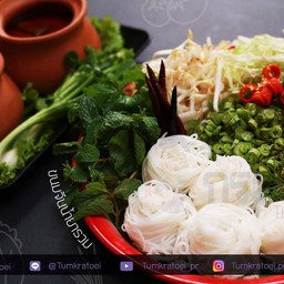 ขนมจีนน้ำยากะทิปลาทู