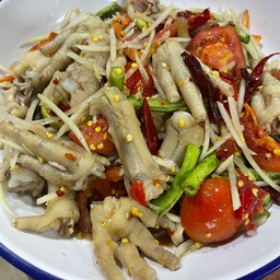 ตำตีนไก่