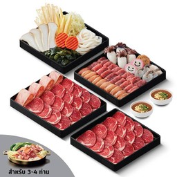 ชุดปิ้งย่างเนื้อ+ซีฟู้ด L