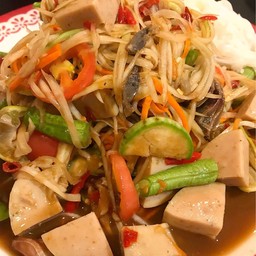 ตำหมูยอ