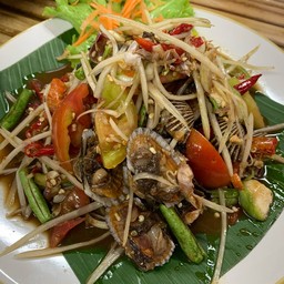 ตำหอยแครง (เส้น)