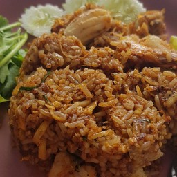 ข้าวผัดต้มยำกุ้ง
