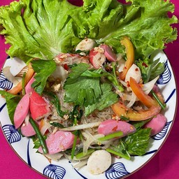 ยำแซ่บทะเลเผา