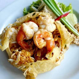 ผัดไทยกุ้ง