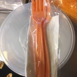 กล่องเวฟได้ช้อนส้อมกระดาษ