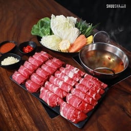 เซตชาบูเนื้อ Size L (สำหรับ 2-4 ท่าน)