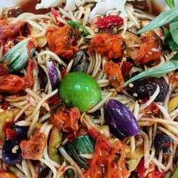 ตำปลาร้าหอยดอง