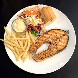 สเต็กแซลมอน