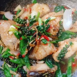 ปลานิลผัดฉ่า
