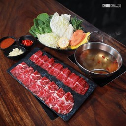 เซตชาบูเนื้อ Size M (สำหรับ 1-2 ท่าน)