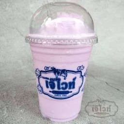 นมสดเผือกปั่น