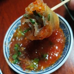 ปอเปี๊ยะทอด เต้าหู้ทอด ตลาดบ้านสวน