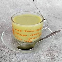 ชาเขียวนมสดร้อน