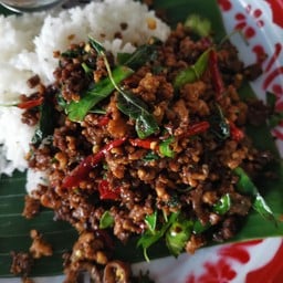 ข้าวกะเพราหมูสับ